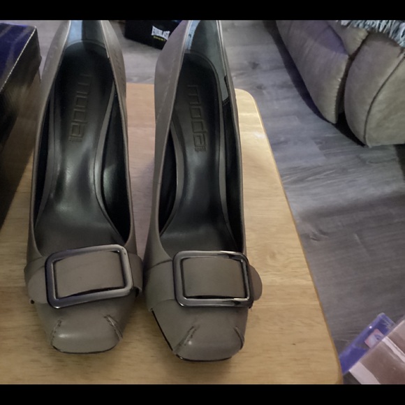 Moda Spana High Heel Square Toe Pumps - Picture 7 of 8